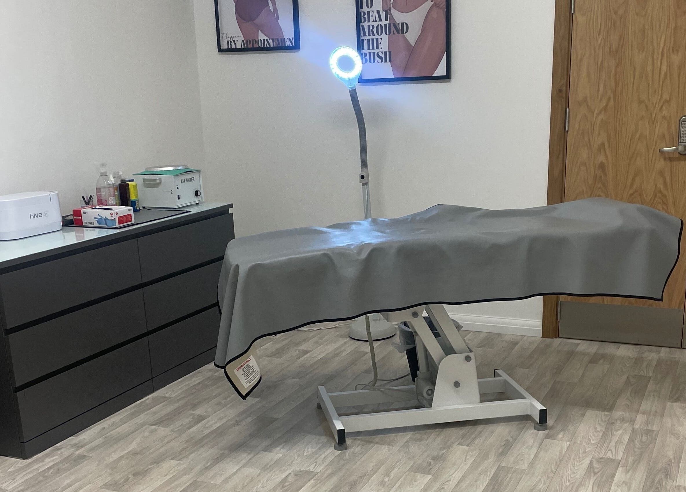 Private waxing room at Wax with Hazel - Intimate Wax Specialist, Wellingborough, England, GB.