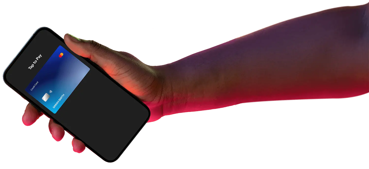 A phone attempting to pay