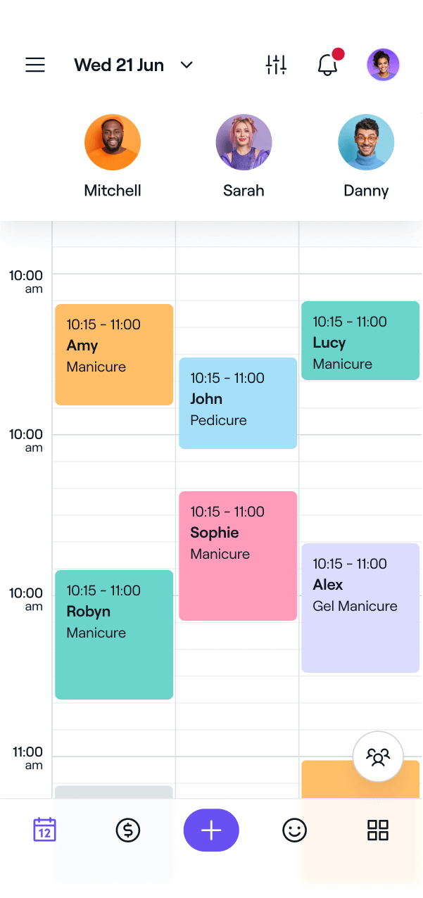 Industry Nails Calendar Fresha