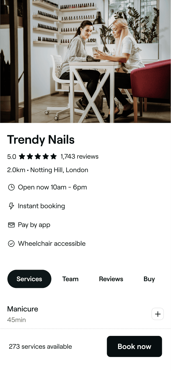 Industry Nails Marketplace Fresha