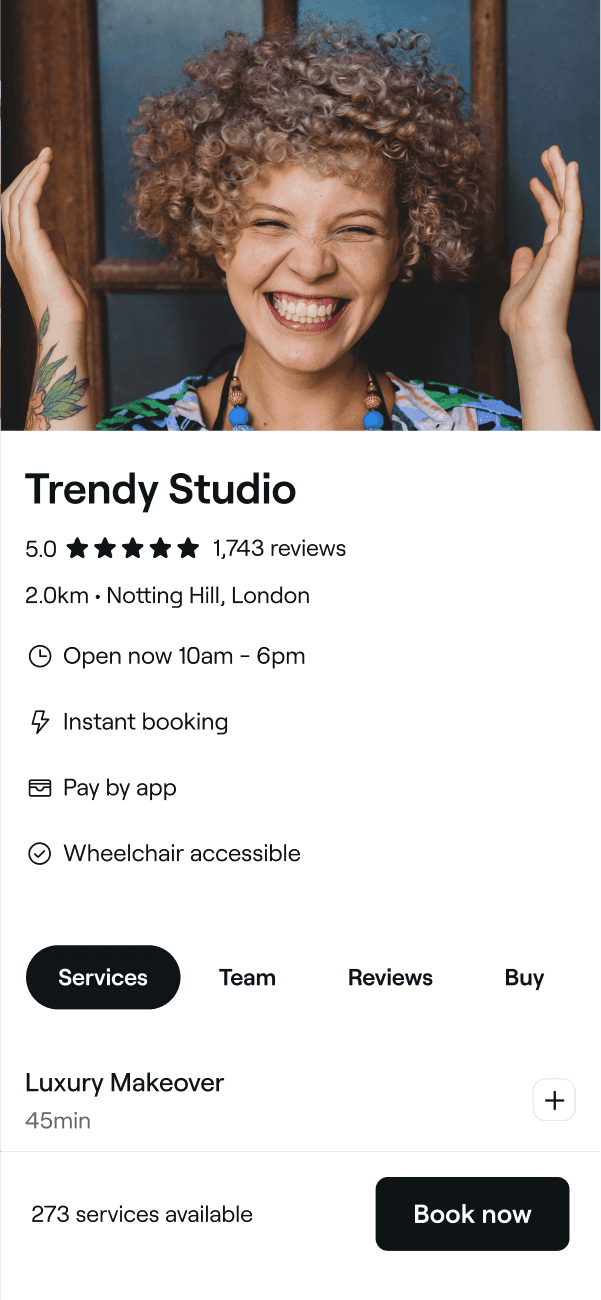 Industry Salon Marketplace Fresha