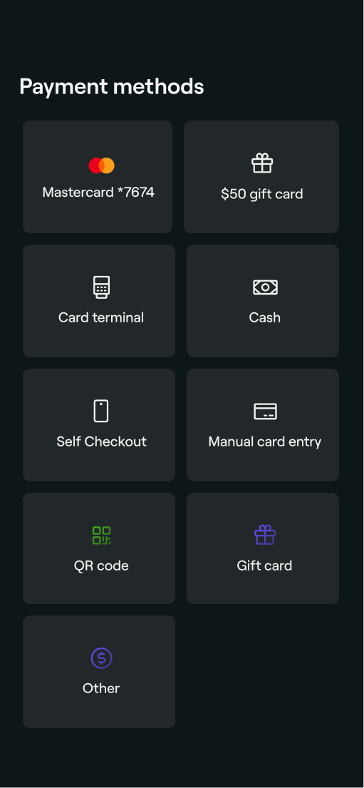 Beauty professional using Fresha’s all-in-one POS system to manage bookings and payments effortlessly.